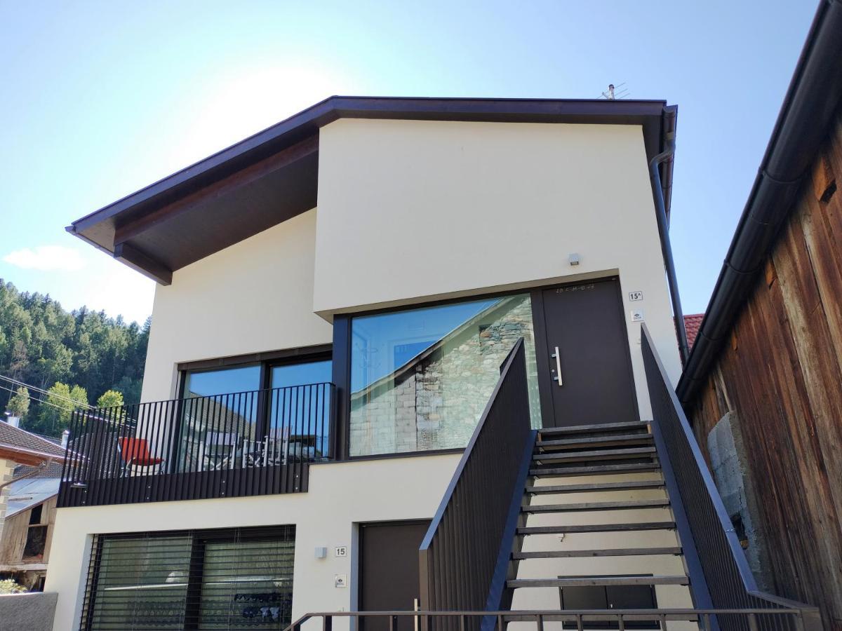 Ferienwohnung Haus Am Brunnen Prad am Stilfserjoch Exterior foto